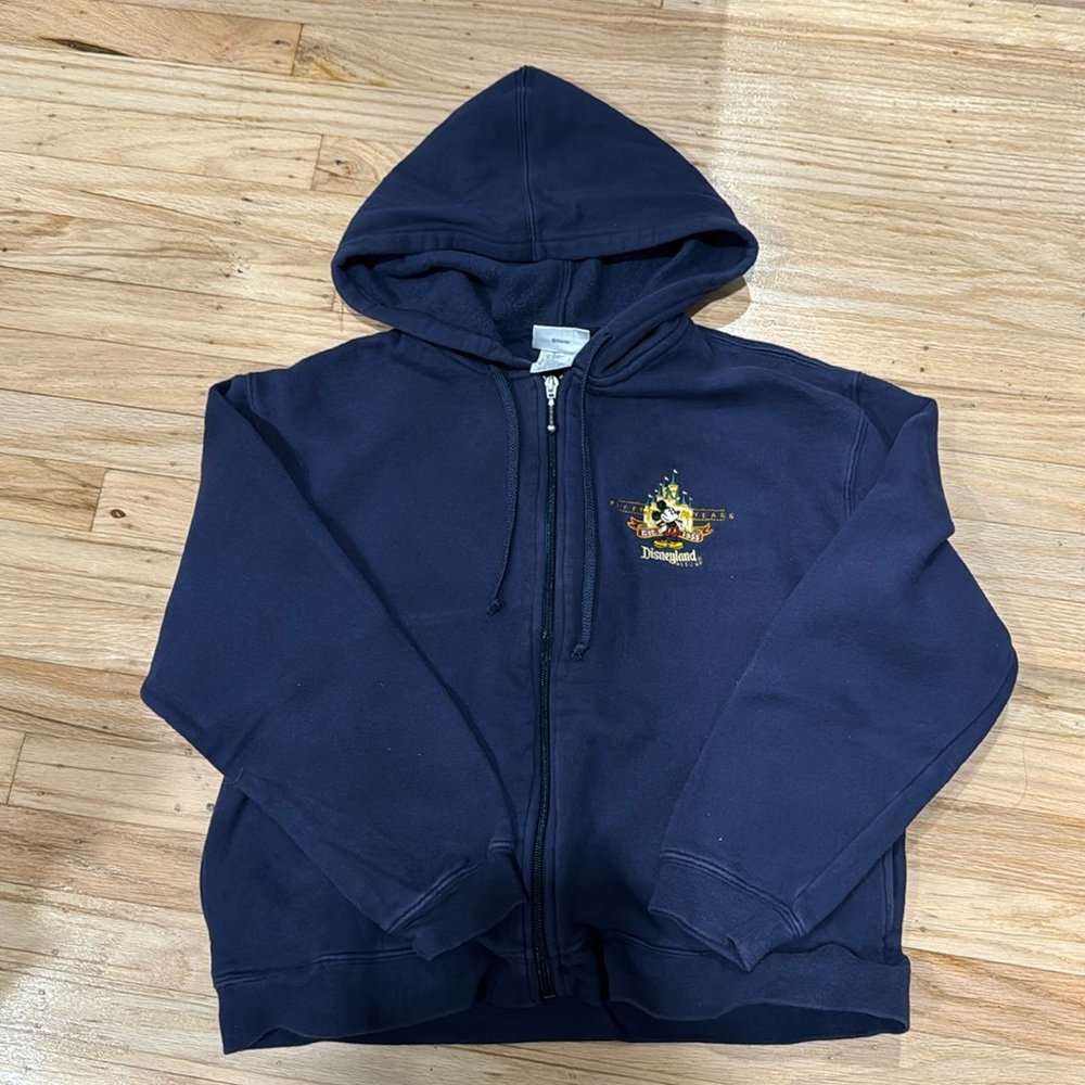 Women’s Disneyland Resort 50th Years Zip hoodie embroidered logo